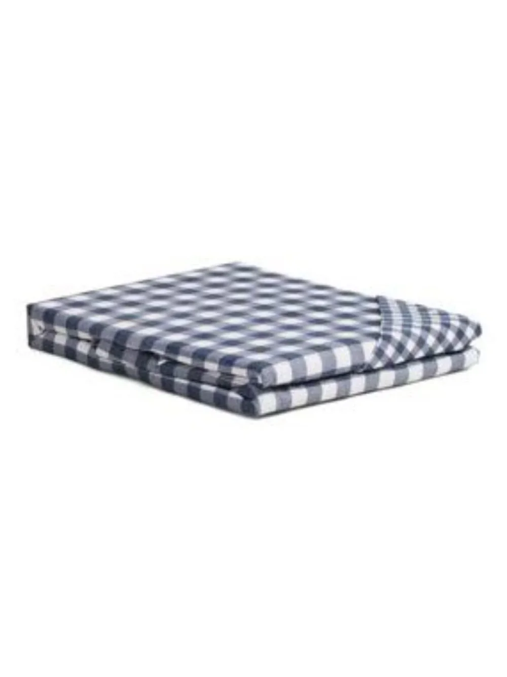 QUIET CO Cotton Gingham Duvet Set
